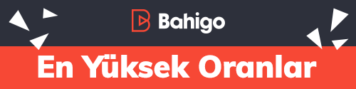 Bahigo logosu ve En Yüksek Oranlar yazılı turuncu banner